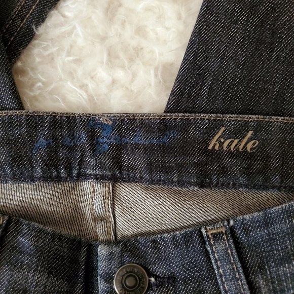 7 For All Mankind Kate w/Crystal Detail Jeans - Picture 4 of 8